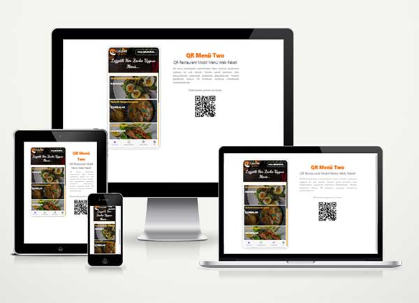 QR Restaurant Mobil Menü Web 