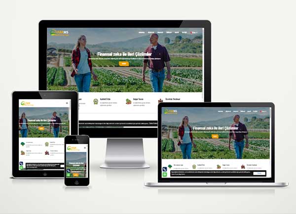 Botanik Tarım Web Sitesi Paketi Agricul